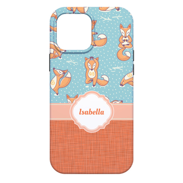 Foxy Yoga iPhone 13 Pro Max Tough Case - Back