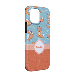 Foxy Yoga iPhone Case - Rubber Lined - iPhone 13 Pro (Personalized)