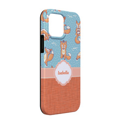 Foxy Yoga iPhone Case - Rubber Lined - iPhone 13 (Personalized)