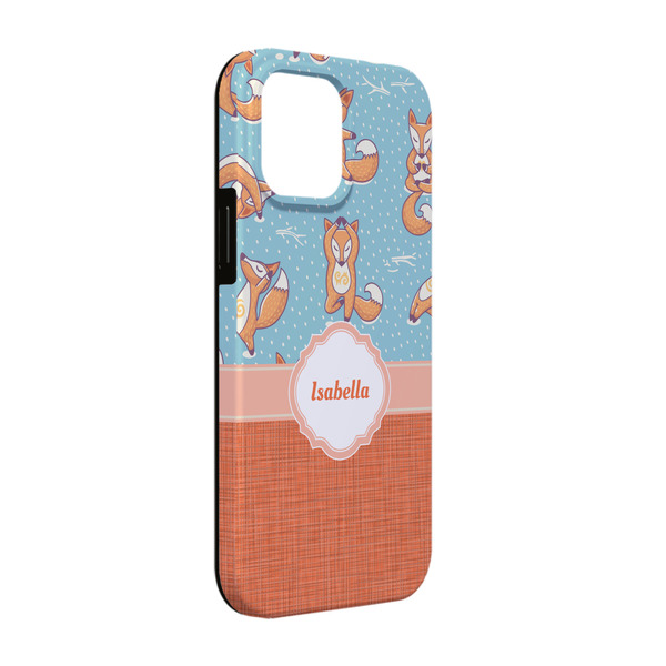 Custom Foxy Yoga iPhone Case - Rubber Lined - iPhone 13 (Personalized)