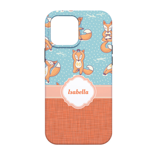 Foxy Yoga iPhone 13 Tough Case - Back
