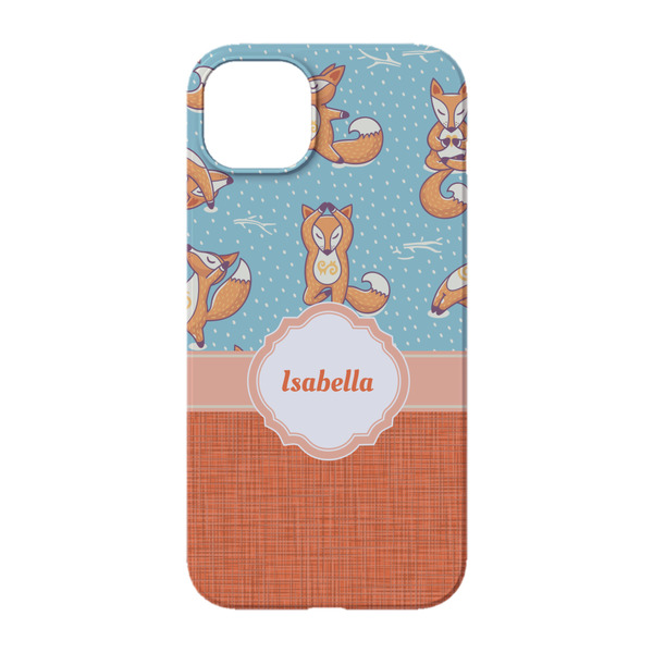 Foxy Yoga iPhone 14 Case - Back