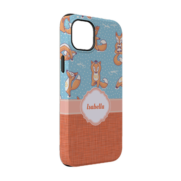 Custom Foxy Yoga iPhone Case - Rubber Lined - iPhone 14 (Personalized)