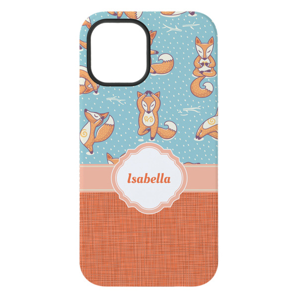 Foxy Yoga iPhone 15 Plus Tough Case - Back