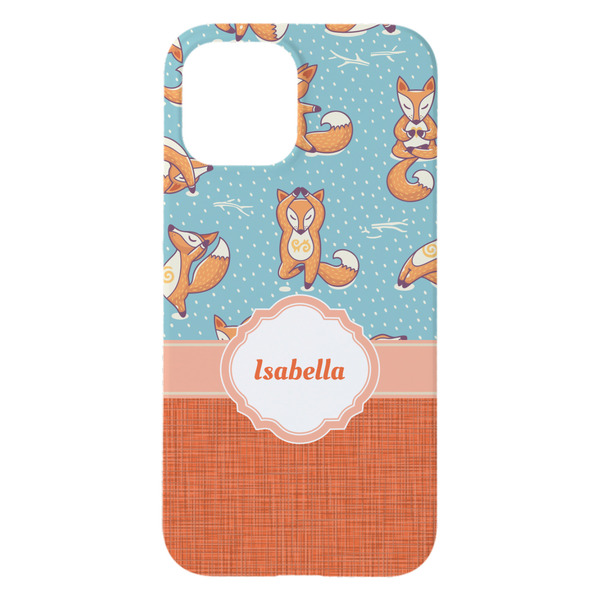 Foxy Yoga iPhone 15 Pro Max Case - Back