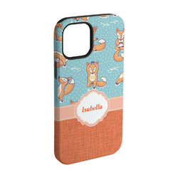 Foxy Yoga iPhone Case - Rubber Lined - iPhone 15 Pro (Personalized)