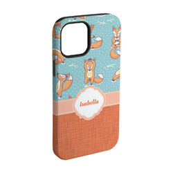 Foxy Yoga iPhone Case - Rubber Lined - iPhone 15 (Personalized)