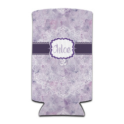 Watercolor Mandala Can Cooler (tall 12 oz) (Personalized)