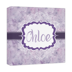 Watercolor Mandala Canvas Print - 12x12 (Personalized)