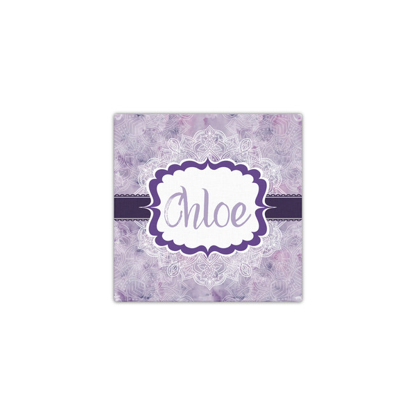 Watercolor Mandala 12x12 - Canvas Print - Front View