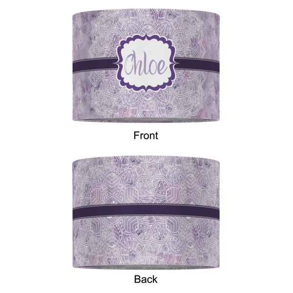 Watercolor Mandala 16" Drum Lampshade - APPROVAL (Fabric)