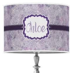 Watercolor Mandala Drum Lamp Shade (Personalized)