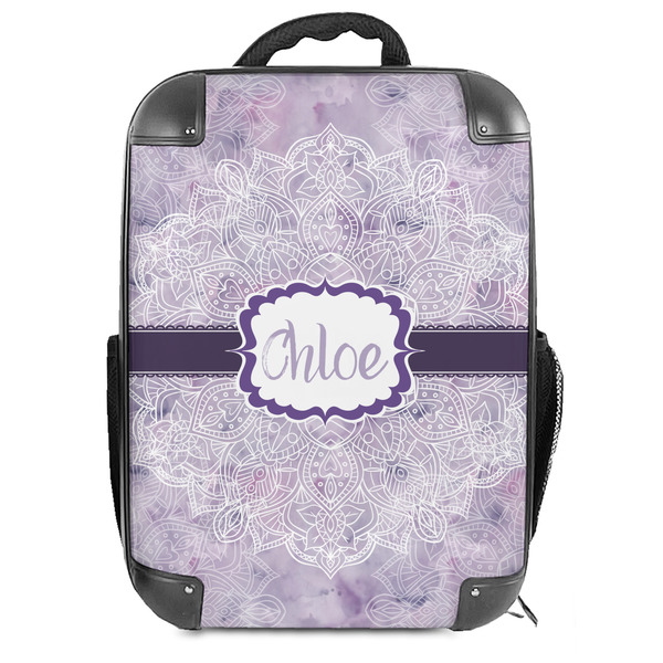 Custom Watercolor Mandala Hard Shell Backpack (Personalized)