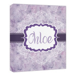 Watercolor Mandala Canvas Print - 20x24 (Personalized)