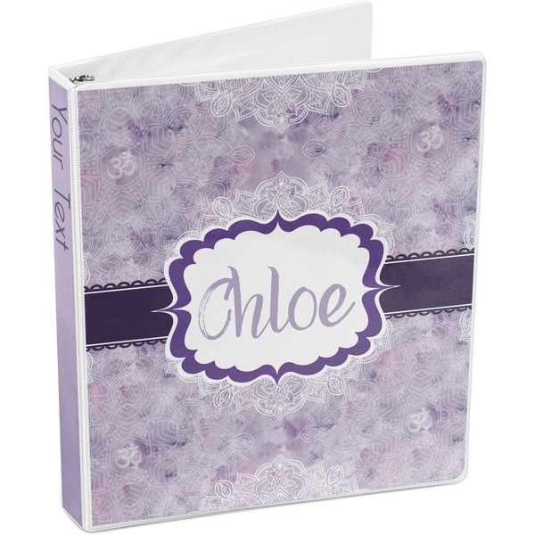 Watercolor Mandala 3-Ring Binder 3/4 - Main