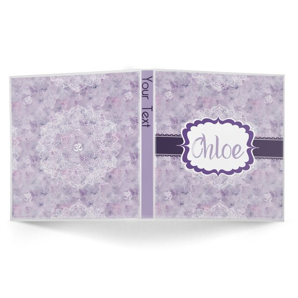 Watercolor Mandala 3-Ring Binder Approval- 1in