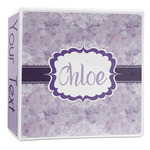 Watercolor Mandala 3-Ring Binder - 2 inch (Personalized)