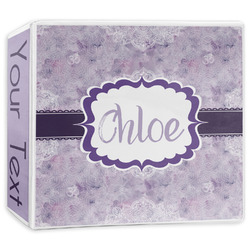 Watercolor Mandala 3-Ring Binder - 3 inch (Personalized)