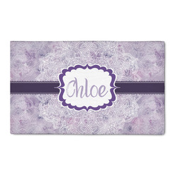 Watercolor Mandala 3' x 5' Indoor Area Rug (Personalized)