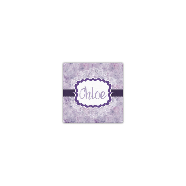 Watercolor Mandala 8x8 - Canvas Print - Front View