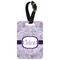 Watercolor Mandala Metal Luggage Tag w/ Name or Text