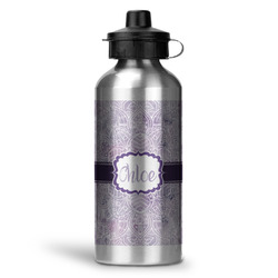 Watercolor Mandala Water Bottles - 20 oz - Aluminum (Personalized)