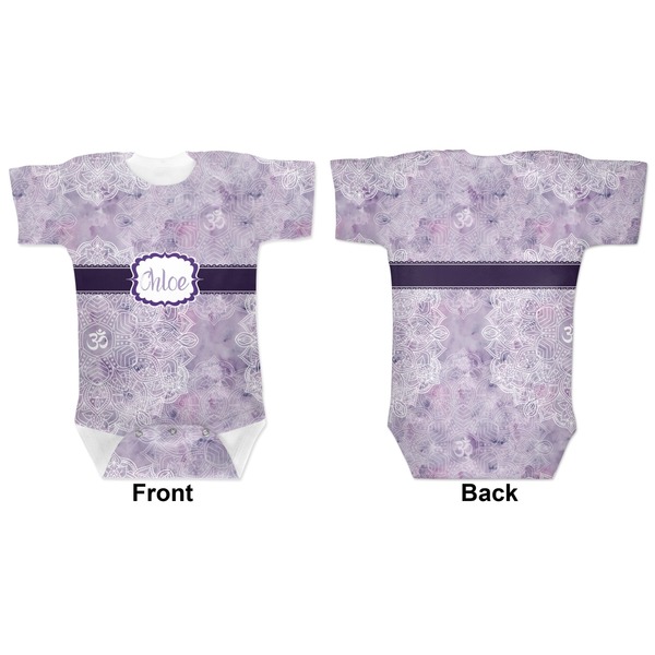 Watercolor Mandala Baby Bodysuit Approval
