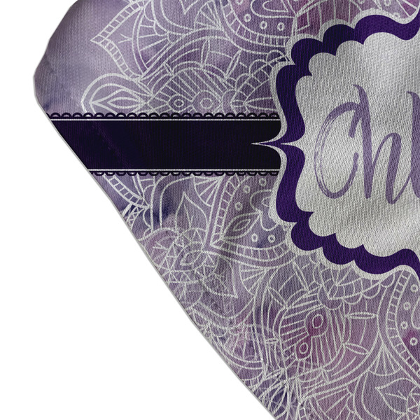 Watercolor Mandala Bandana Detail