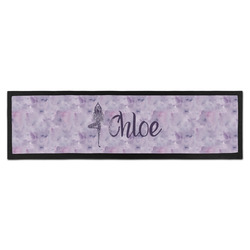 Watercolor Mandala Bar Mat - Large (Personalized)