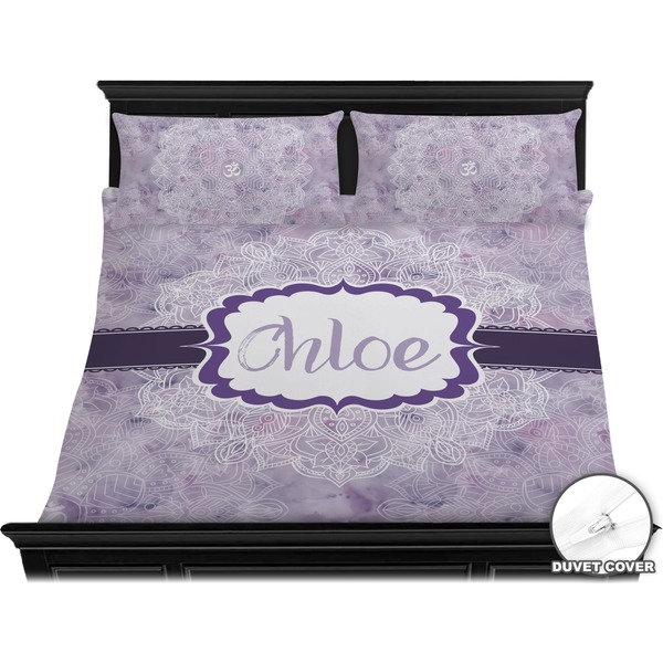 Watercolor Mandala Bedding Set (King) - Duvet