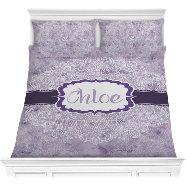 Custom Watercolor Mandala Comforters (Personalized)