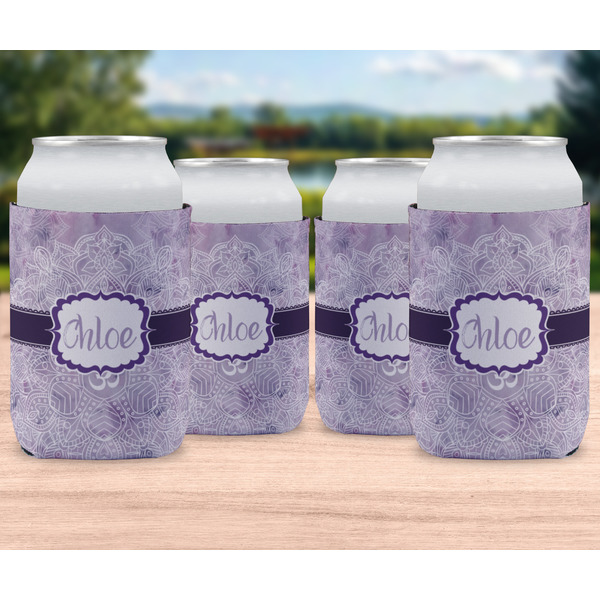 Watercolor Mandala Can Sleeve - LIFESTYLE