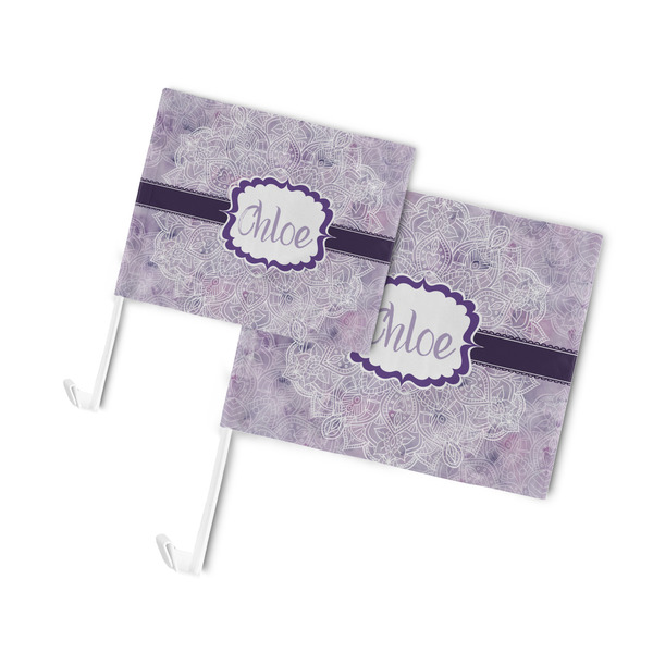 Watercolor Mandala Car Flags - PARENT MAIN (both sizes)