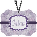 Watercolor Mandala Rear View Mirror Decor (Personalized)