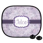 Watercolor Mandala Car Side Window Sun Shade (Personalized)