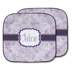 Watercolor Mandala Car Sun Shade - Two Piece (Personalized)