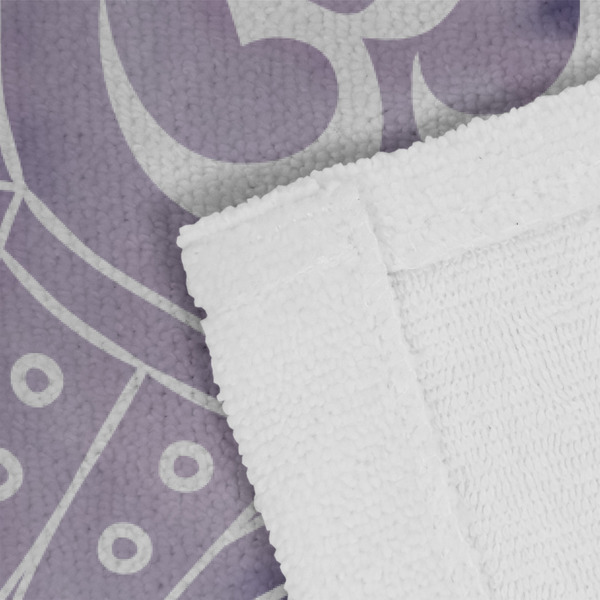 Watercolor Mandala Close up of Fabric