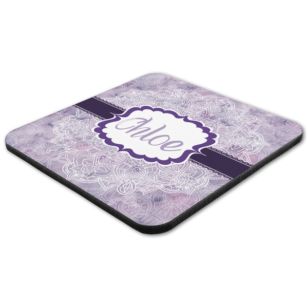 Watercolor Mandala Coaster Set - FLAT (one)