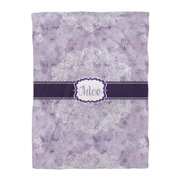 Watercolor Mandala Comforter - Twin XL - Front