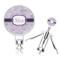 Watercolor Mandala Corkscrew (Personalized)