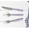 Watercolor Mandala Cutlery Set - w/ PLATE
