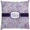 Watercolor Mandala Decorative Pillow Case (Personalized)