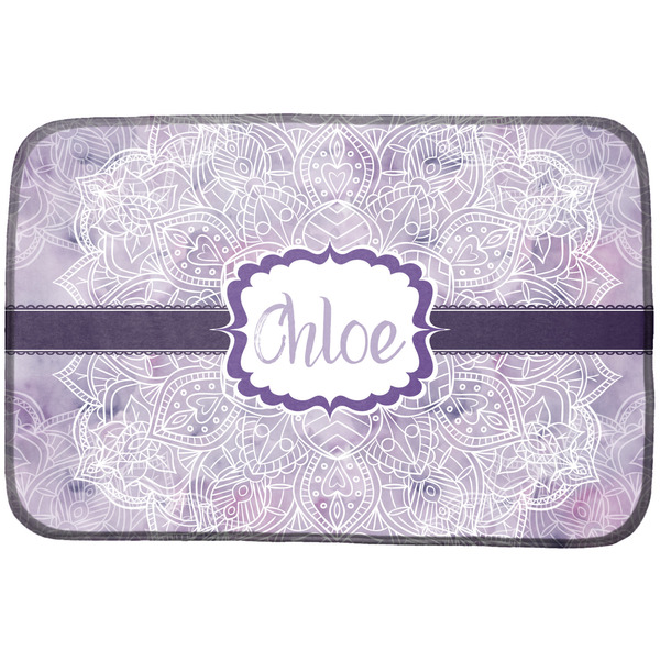 Custom Watercolor Mandala Dish Drying Mat (Personalized)