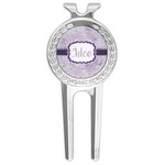Watercolor Mandala Golf Divot Tool & Ball Marker (Personalized)