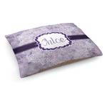 Watercolor Mandala Dog Bed - Medium w/ Name or Text