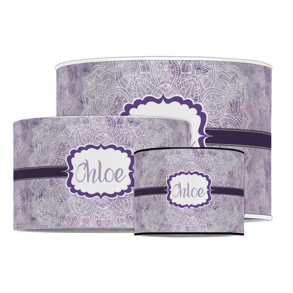 Watercolor Mandala Drum Lampshades - MAIN