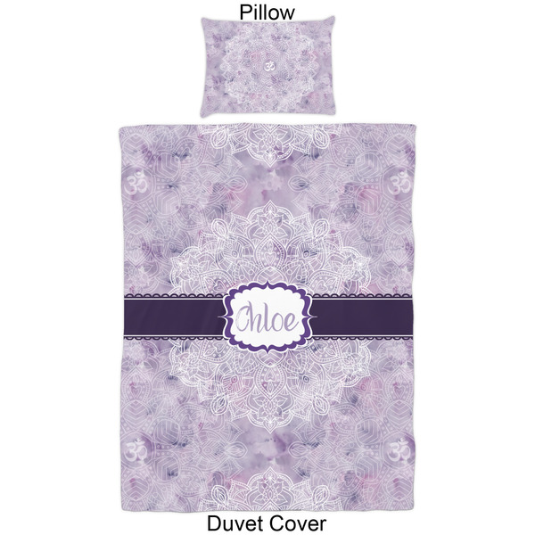 Watercolor Mandala Duvet Cover Set - Twin - Approval