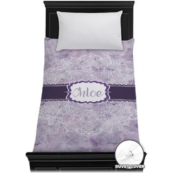 Watercolor Mandala Duvet Cover - Twin (Personalized)