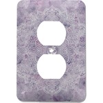 Watercolor Mandala Electric Outlet Plate