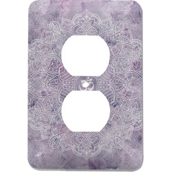 Watercolor Mandala Electric Outlet Plate